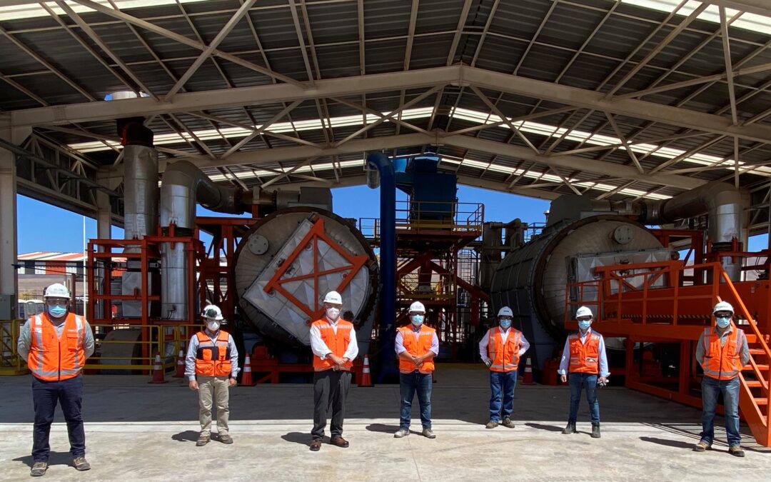 Kal Tire pone en operaciones planta recicladora de neumáticos mineros en Chile