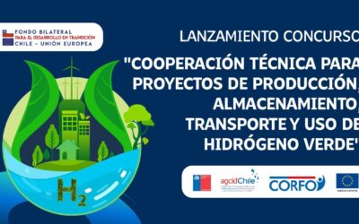 Chile y la Unión Europea impulsan concurso para estudios de preinversión de proyectos de hidrógeno verde
