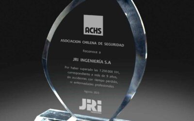 JRI Ingeniería fue reconocida por su trayectoria en Seguridad y Salud Operacional