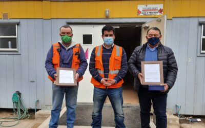 Ministerio de Minería reconoce a Cemin Holding Minero por apoyo en labor humanitaria en Ovalle