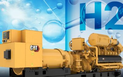 Cat anuncia lanzamiento de grupos electrógenos que operan al 100% con hidrógeno