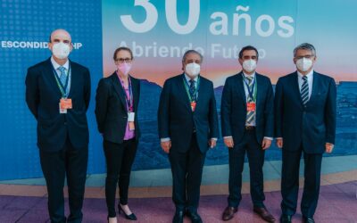 Aprimin participó en aniversario de Escondida | BHP, 30 años contribuyendo al desarrollo de Antofagasta y el país