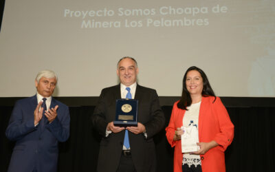 Minera Los Pelambres recibe premio por su aporte a la provincia de Choapa