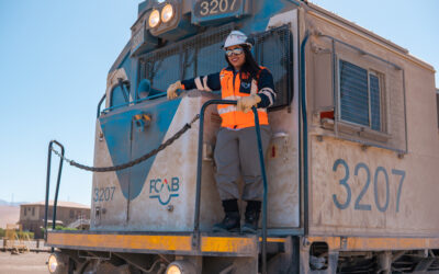 FCAB anuncia nuevo hito: la compañía cuenta con su primera operadora de tren en línea