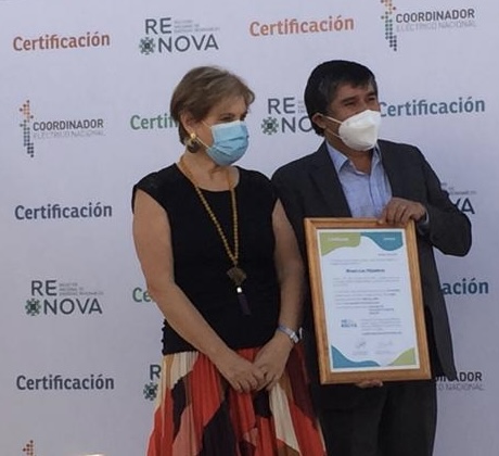Antofagasta Minerals: dos de sus operaciones reciben certificaciones por uso de energías renovables