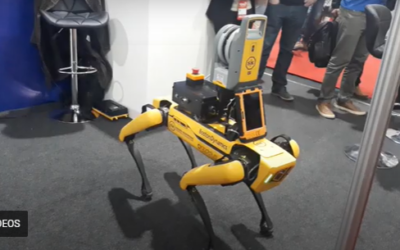 Exponor 2022: «EVA», el robot que genera interés en los visitantes es exhibido en stand de Finlandia
