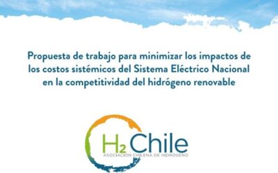 H2 Chile publica estudio sobre costos sistémicos en el precio final del hidrógeno renovable