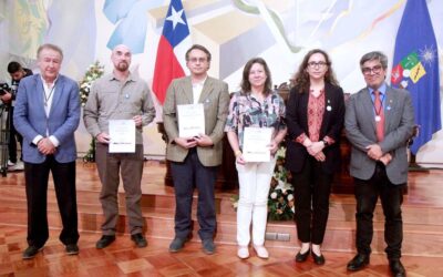 Ocho investigadores del AMTC fueron homenajeados por la U. de Chile en sus 180 años