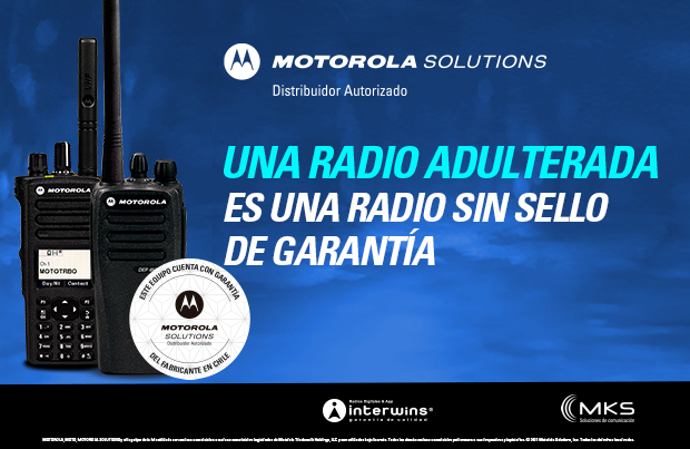 Motorola Solutions advierte a empresas mineras sobre riesgos de adquirir radios adulteradas