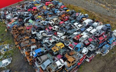 Mil toneladas de autos en desuso serán reciclados en Punta Arenas para elaborar acero verde