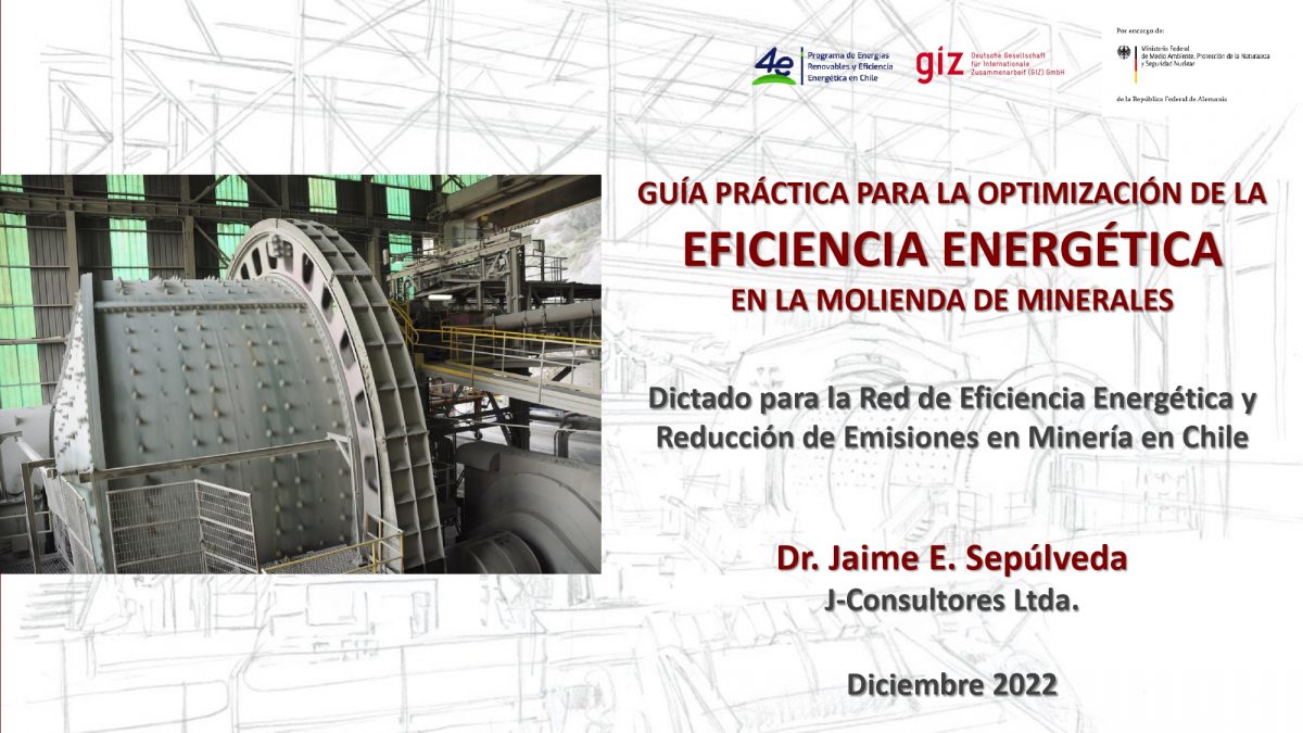 Publican guía práctica para optimización de eficiencia energética en la molienda de minerales