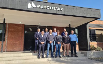 Equipo técnico global de Magotteaux se reúne en Chile