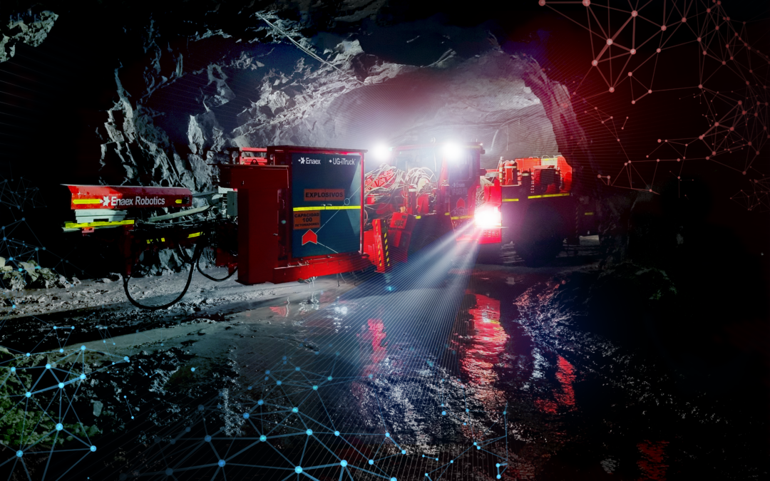 Enaex prueba nuevos equipos eléctricos y 100% autónomos para minería subterránea