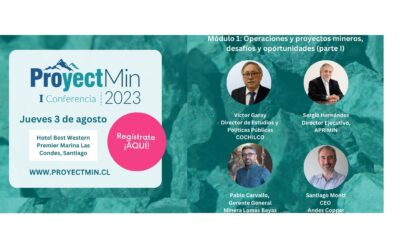 Revista Minería Chilena invita a inédita Conferencia de Proyectos de Inversión: Cupos limitados