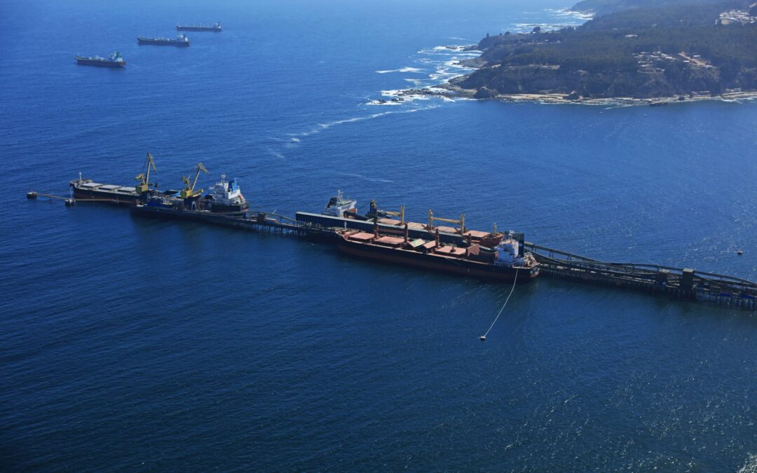 Puerto Ventanas S.A. reinicia operación mecanizada con la puesta en servicio del sistema transportador para embarque de graneles sólidos tras incendio