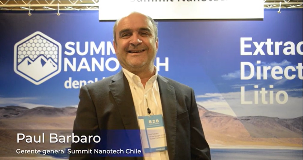 Paul Barbaro, gerente general Summit Nanotech Chile