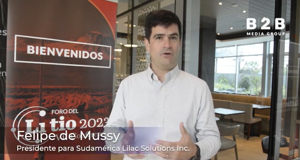 Felipe de Mussy, presidente Sudamérica Lilac Solutions