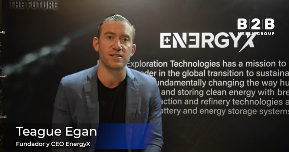 Teague Egan, fundador y CEO EnergyX