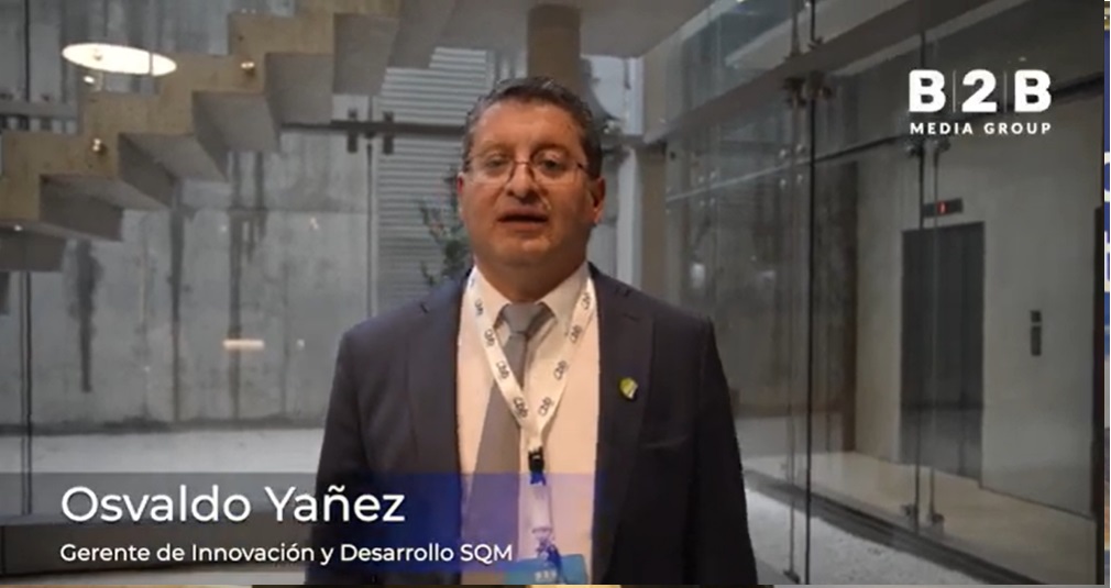 Osvaldo Yáñez, gerente de Innovación y Desarrollo SQM