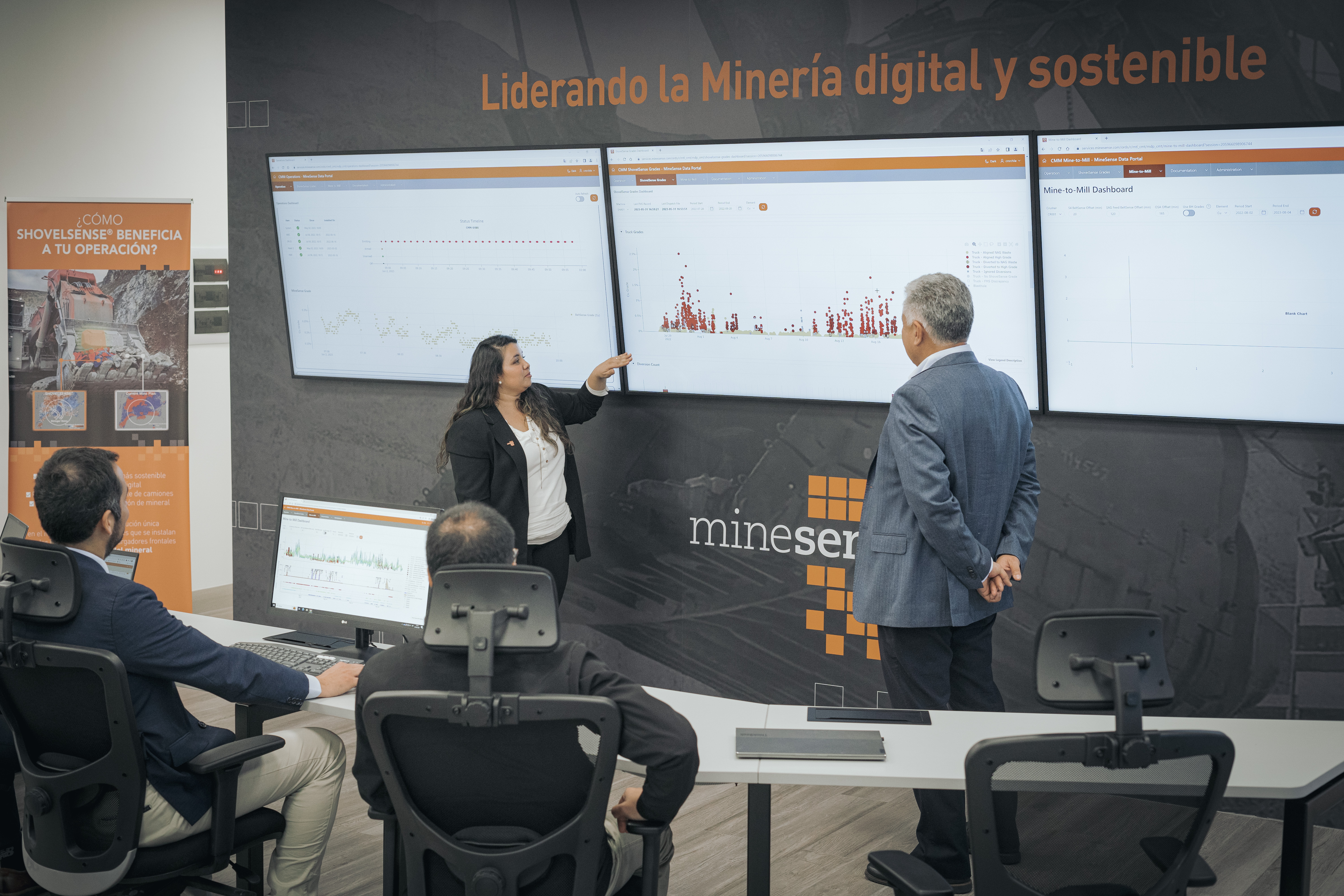 En los últimos tres años: MineSense Technologies cuadruplica número de clientes en Sudamérica