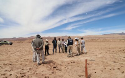 Tribunal Ambiental inspecciona sector de Las Vegas de Tilopozo por reclamación de minera