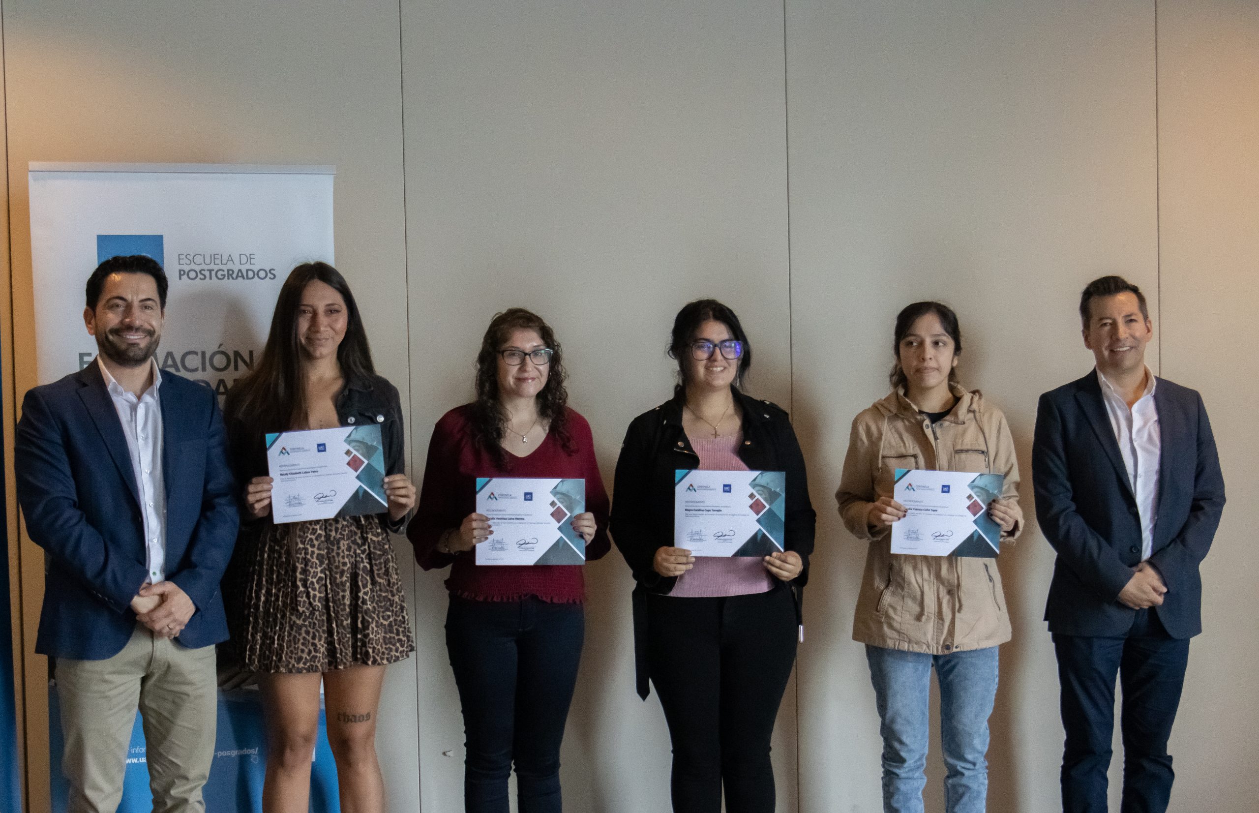 Universidad de Antofagasta y Minera Centinela entregan becas a estudiantes de Programas de Posgrado