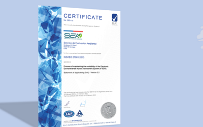 SEA realiza auditoría a certificación ISO 27001 para su Sistema de Gestión de Seguridad de la Información