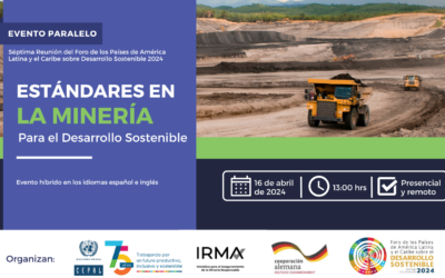 Expertos de la industria se reunirán en evento sobre estándares en minería para el desarrollo sostenible