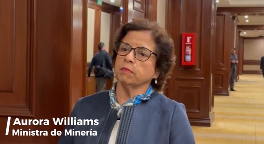 Ministra de Minería, Aurora Williams, habla de la Agenda Procrecimiento y relevancia de Exponor 2024.
