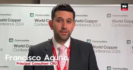 Francisco Acuña, Principal Consultant – CRU, aborda la importancia de la World Copper Conference 2024