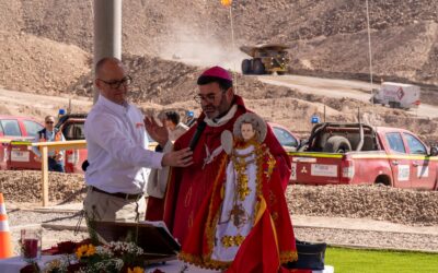 Sierra Gorda SCM celebra la fiesta de San Lorenzo junto a trabajadores y la comunidad