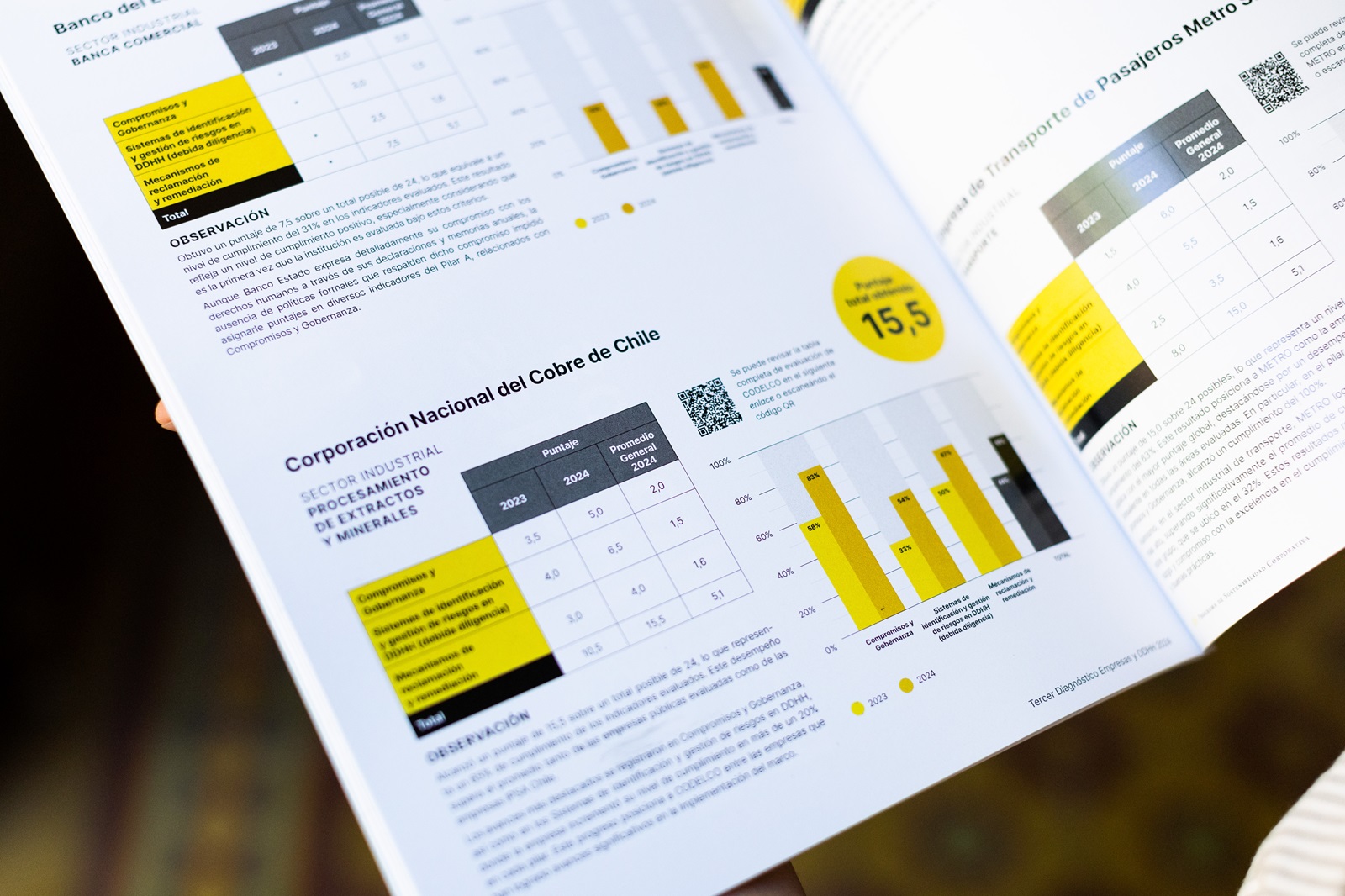 Codelco lidera implementación de estándares de DD.HH. en la industria minera y el sector público