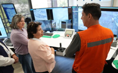 Ministra de MinerÃ­a visita el Centro Integrado de Operaciones de El Soldado