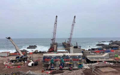 Codelco actualiza nivel de avance de su primera planta desaladora