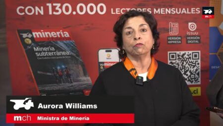 Aurora Williams, ministra de Minería