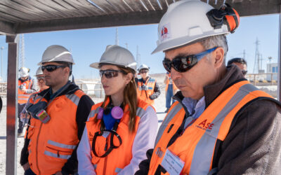 Proveedores del Choapa visitan faenas de Antofagasta Minerals para promover sus productos y servicios