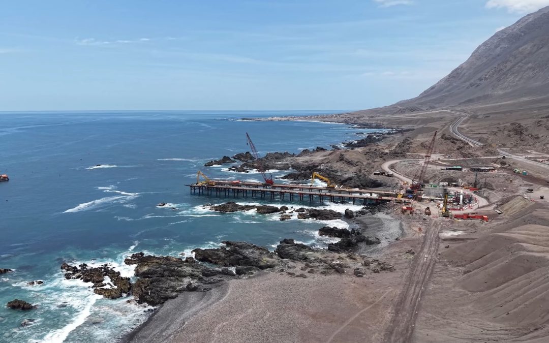 Aguas Horizonte concreta dos relavantes hitos constructivos en el desarrollo de su proyecto de desaladora