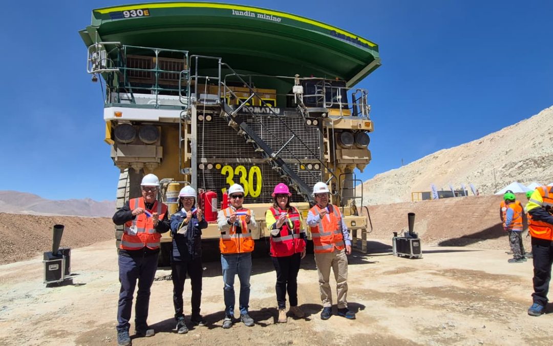 Corproa destaca la puesta en marcha del primero camión minero híbrido de Lundin Mining