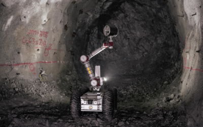 División El Teniente: Robot telecomandado opera en zonas de riesgo de la mina Esmeralda