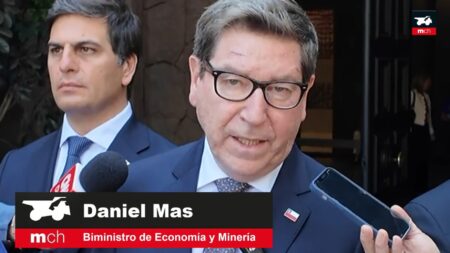 Daniel Mas, biministro de Economía y Minería