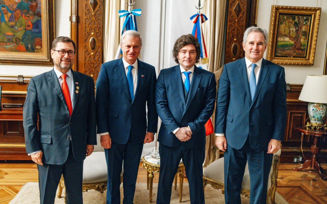 Presidentes de Chile y Argentina buscan promover integración y complementación energética y minera