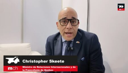Christopher Skeete, ministro de Relaciones Internacionales y de la Francofonía de Quebec