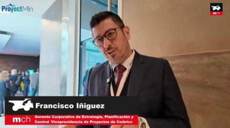 Francisco Iñiguez, gerente Corporativo de Estrategia, Planificación y Control, VP de Codelco