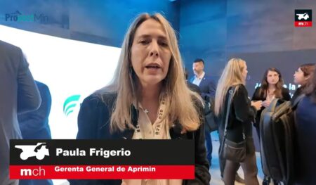 Paula Frigerio, gerenta general de Aprimin